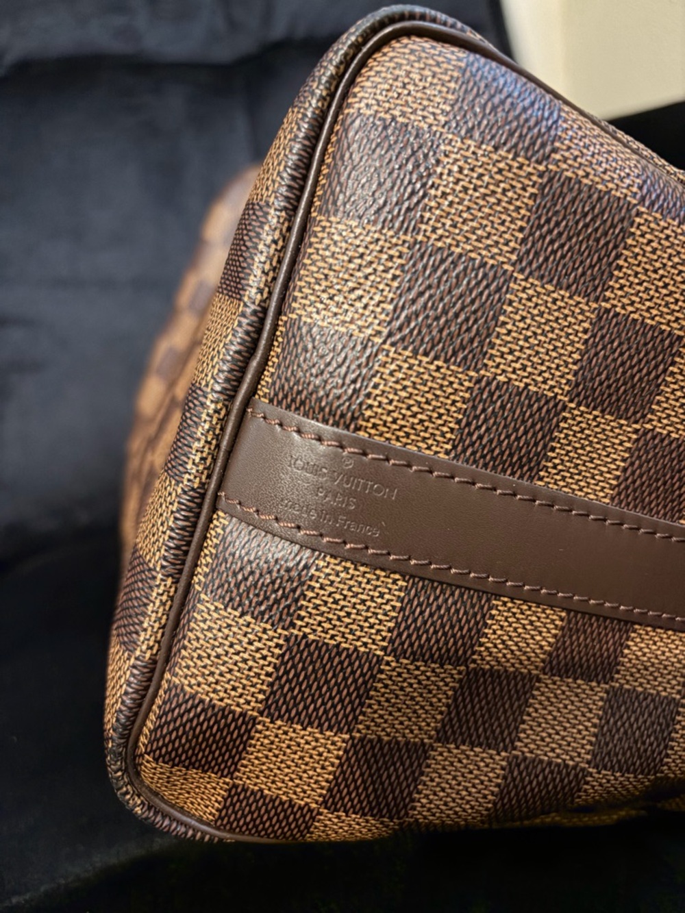 Louis Vuitton Bandouliere 25 Damier Ebene - Picture 5 of 15